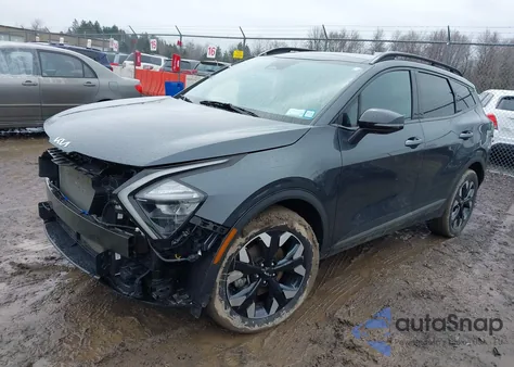 2023 Kia Sportage X-Line z USA, uszkodzony, nr VIN 5XYK6CAF1PG100415